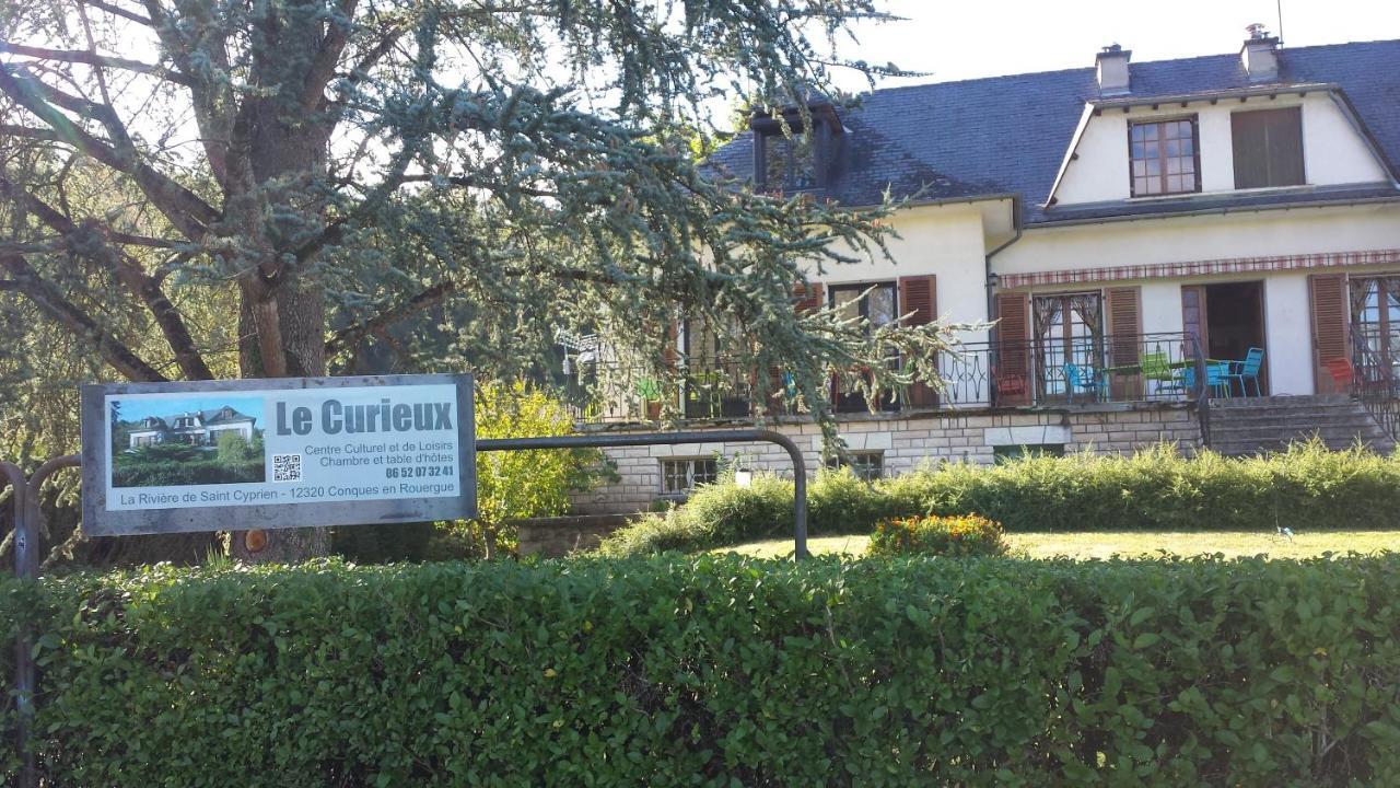 Le Curieux De Conques Bed & Breakfast Saint-Cyprien-sur-Dourdou ภายนอก รูปภาพ